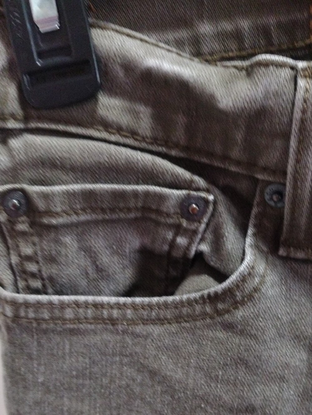 Levi's 511 Slim Straight Jeans Gray W28 - Picture 8 of 12